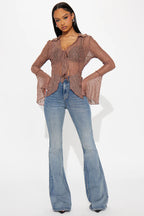 Tall Gemma Sculpting Stretch Flare Jeans - Vintage Wash
