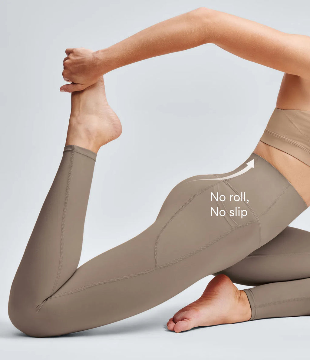 High Waisted Tummy Control Pocket Shaping Training Leggings