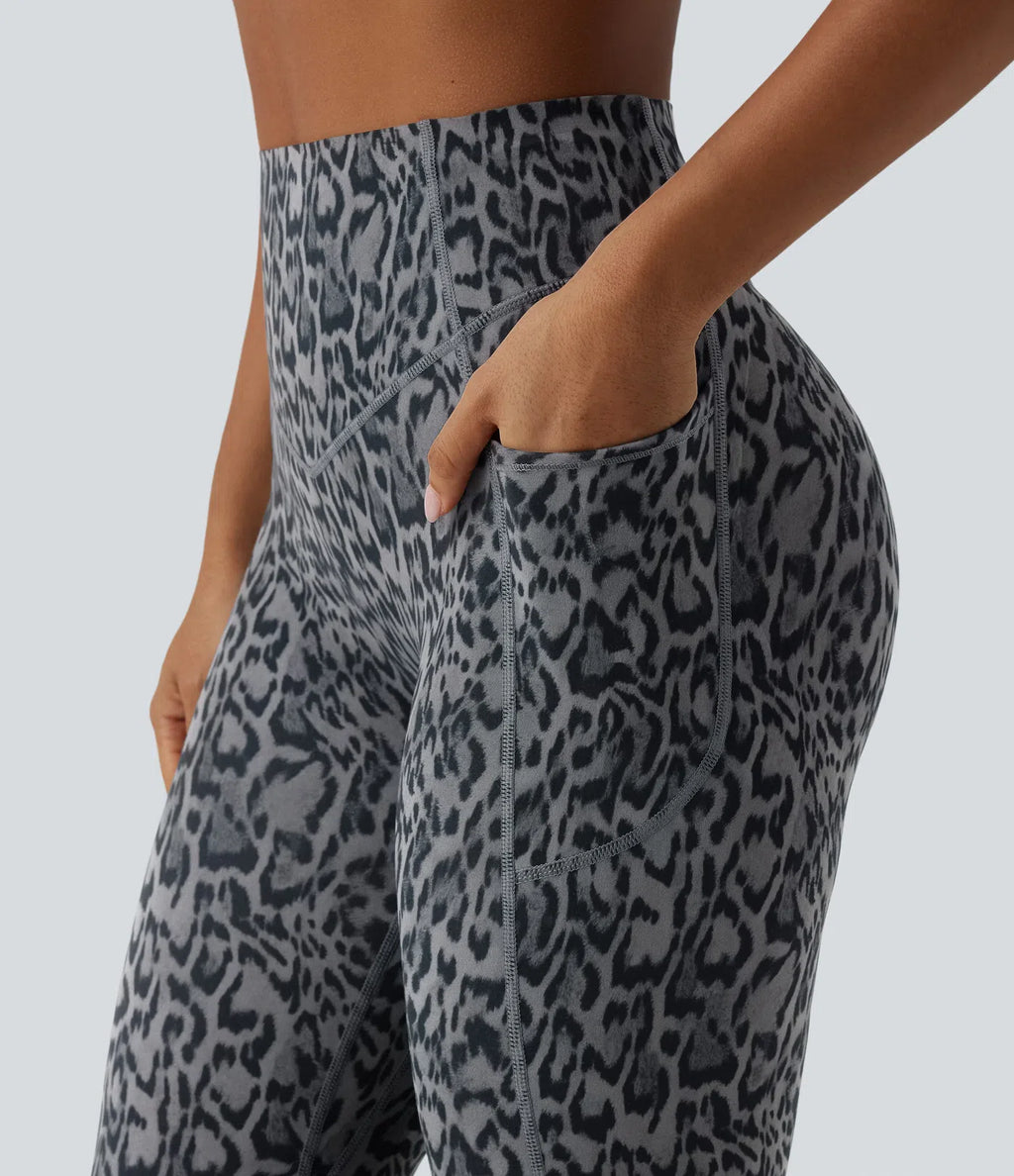 Leopard Print High Waisted Scrunch Butt Lifting Tummy Control (Copy)