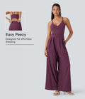 Breezeful™ Wide Leg Quick Dry Casual Slip Jumpsuit