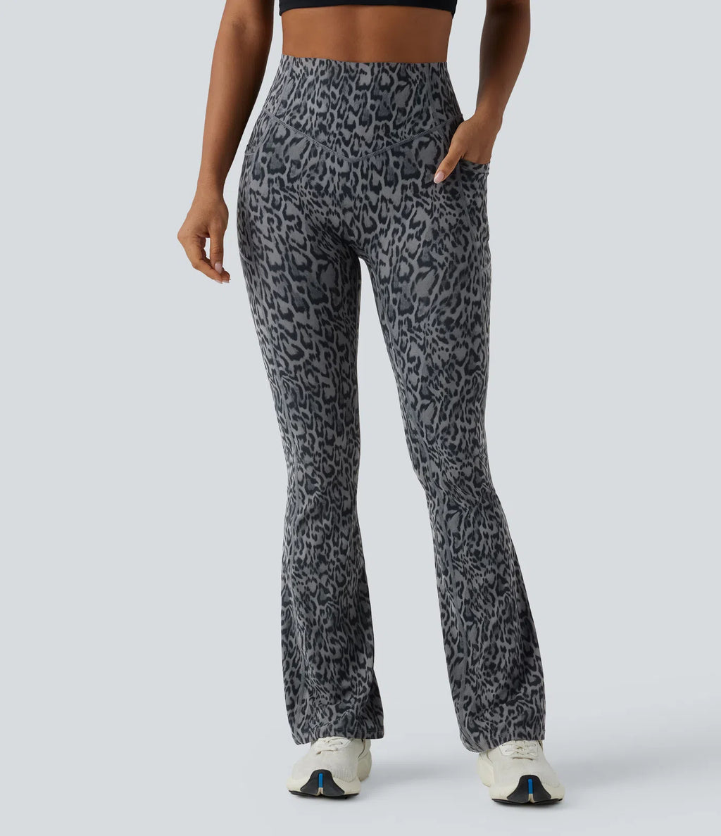 Leopard Print High Waisted Scrunch Butt Lifting Tummy Control (Copy)