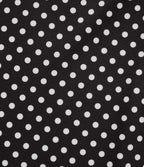 Sleeveless Layered Ruffle Hem Polka Dot Mini Casual Dress