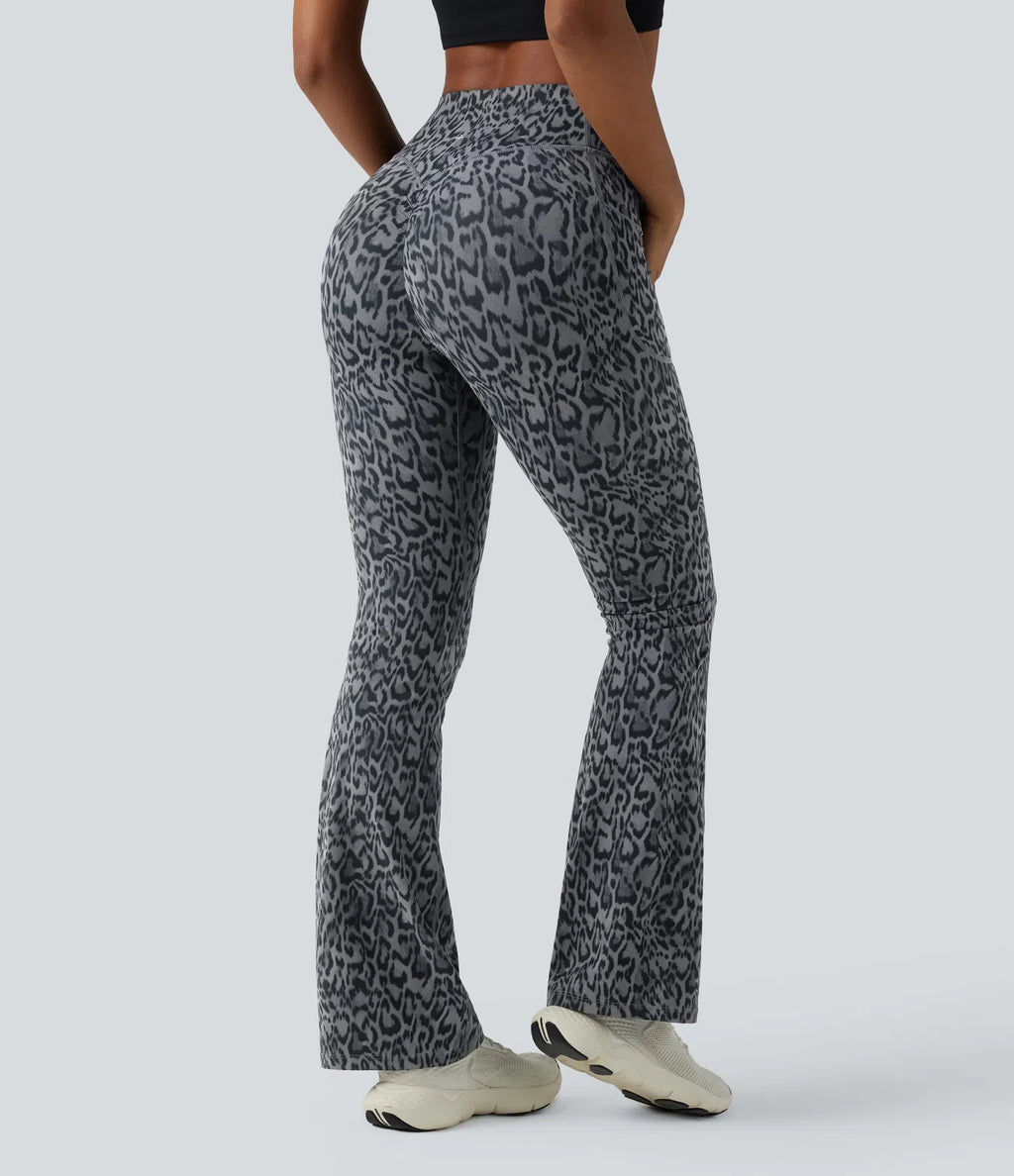 Leopard Print High Waisted Scrunch Butt Lifting Tummy Control (Copy)