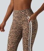 Leopard Print High Waisted Tummy Control Butt Lifting