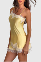 Bradfea Lace Top & Shorts Set