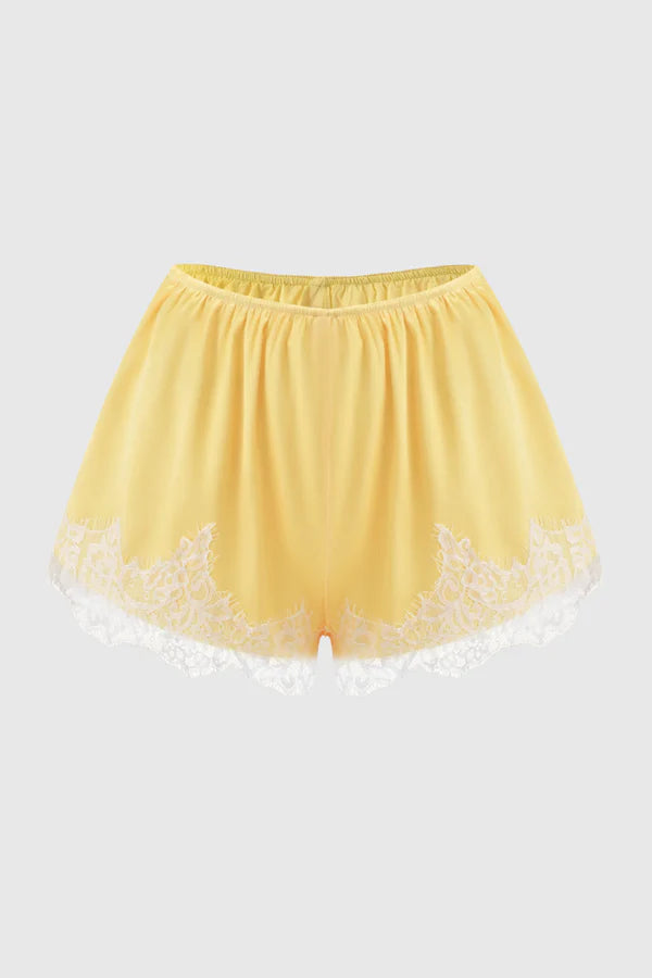 Bradfea Lace Top & Shorts Set