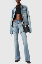 Lilah Leg Buckle Jeans