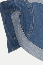 Odalys Heart Denim Top