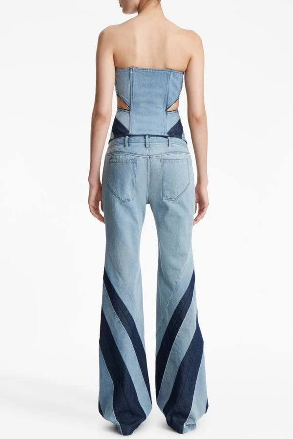 Vivienne Denim Top